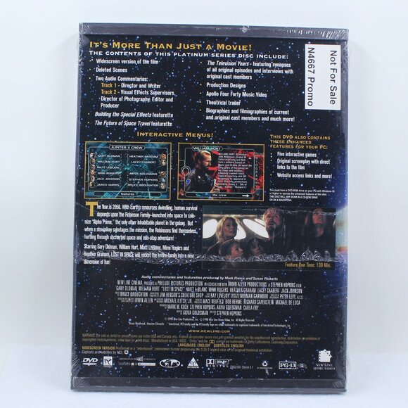 Lost In Space Promo DVD Video in Sealed or Unopened Package - Picture 2 of 6